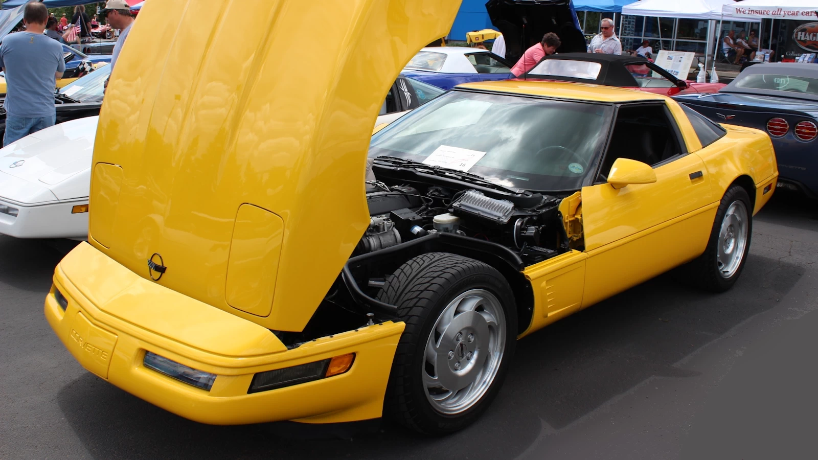 Click to Enlarge-Esc to Close Corvette Generations/C4/C4 1996 Yellow -Rose 2.webp